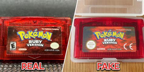 pokemon gameboy fake cartridges